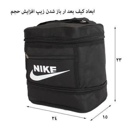 کیف غذا رنگ مشکی در 2 مدل|ظروف نگهدارنده، پلاستیکی، یک‌بارمصرف|یزد, |دیوار
