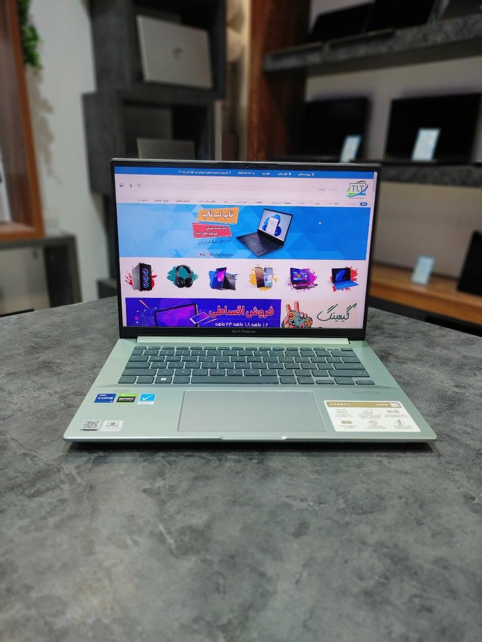 asus zenbook pro 14 گیمینگ و رندرینگ 2K|رایانه همراه|تهران, کوی فردوس|دیوار