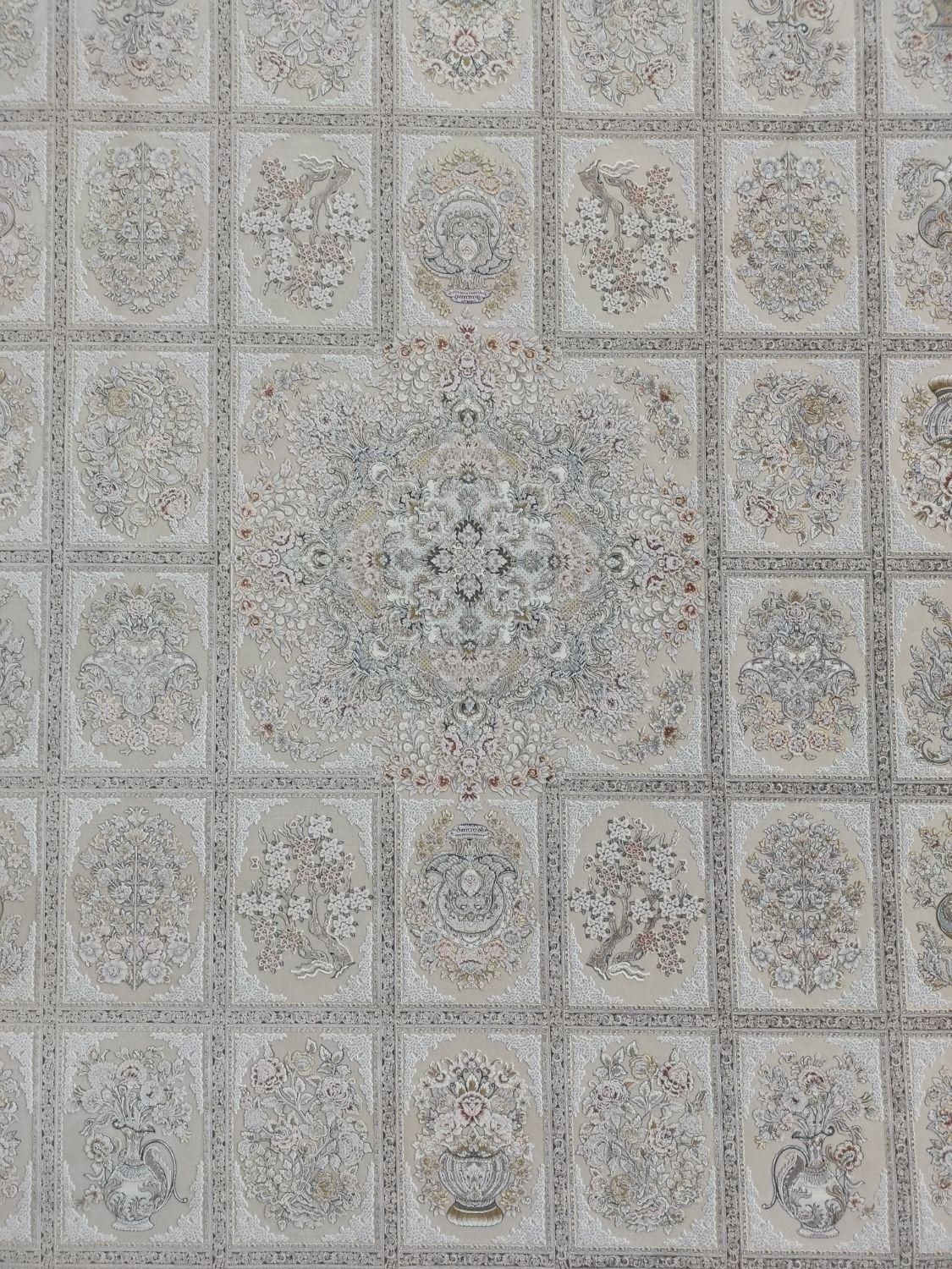 اطلس نقره ای ۱۵۰۰شانه|فرش|تهران, نعمت‌آباد|دیوار