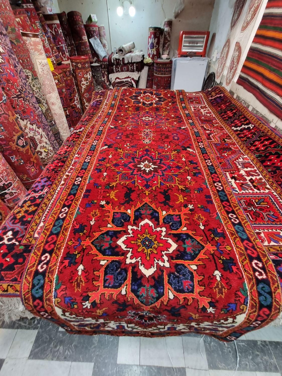 کناره طرح الوار ۱۲۰در۴متر|فرش|مراغه, |دیوار