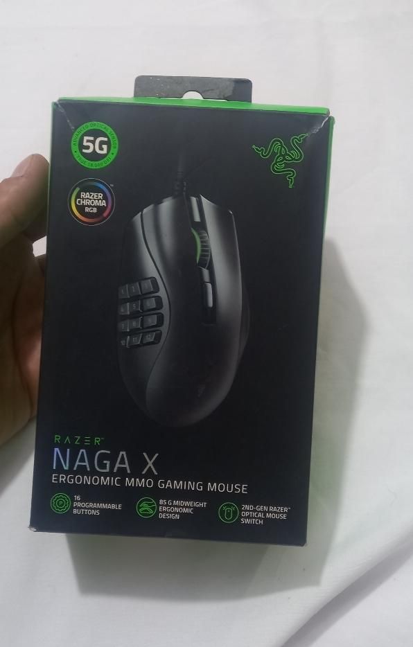 موس ریزر NAGA X اورجینال|قطعات و لوازم جانبی رایانه|پرند, |دیوار