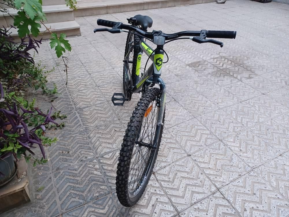 دوچرخه نو طوسی - فنری سایز 26 محل سکونت * شهرری *|دوچرخه، اسکیت، اسکوتر|ری, سرتخت|دیوار