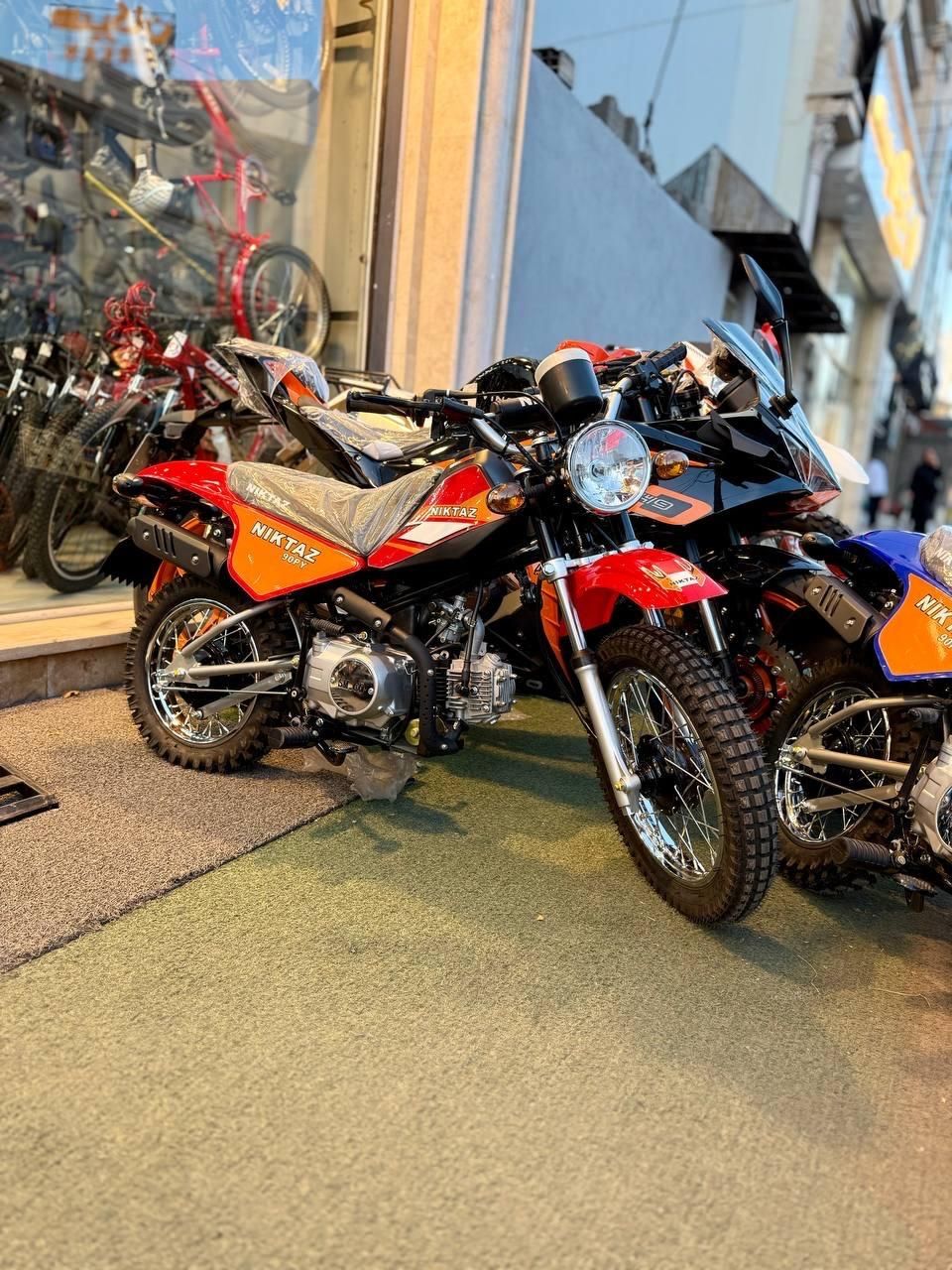 مینی کراس ۹۰ سی سی نیکتاز مدل ۱۴۰۴|موتورسیکلت|رشت, گلسار|دیوار