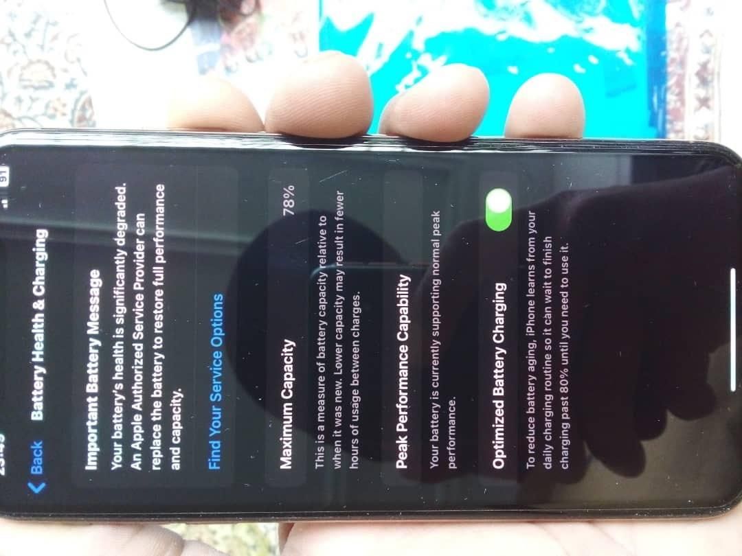 ایفون Xsmax256 در حد نو|موبایل|کرمان, |دیوار
