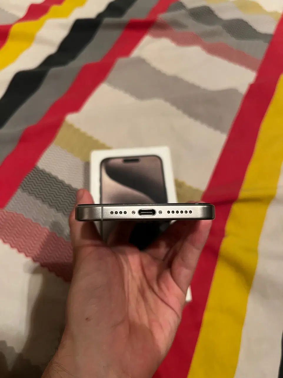 ایفون ۱۵ پرو مکس ۲۵۶ گیگ iphone 15 pro max|موبایل|کرج, گلشهر|دیوار