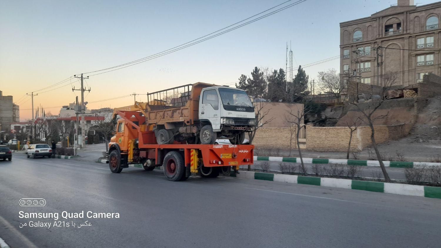 جرثقیل ده تن و خاورطرقبه شاندیز امداد خودرو|خدمات حمل و نقل|طرقبه, |دیوار