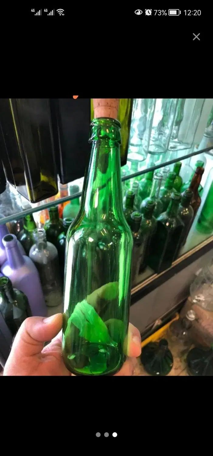 بطری شیشه ای ایستکی پت|ظروف نگهدارنده، پلاستیکی، یک‌بارمصرف|تهران, دریاچه شهدای خلیج فارس|دیوار