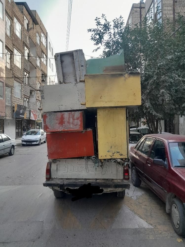 ضایعات فلزی آهن آلومینیوم درب پنجره مس برنج|عمده‌فروشی|مشهد, احمدآباد|دیوار