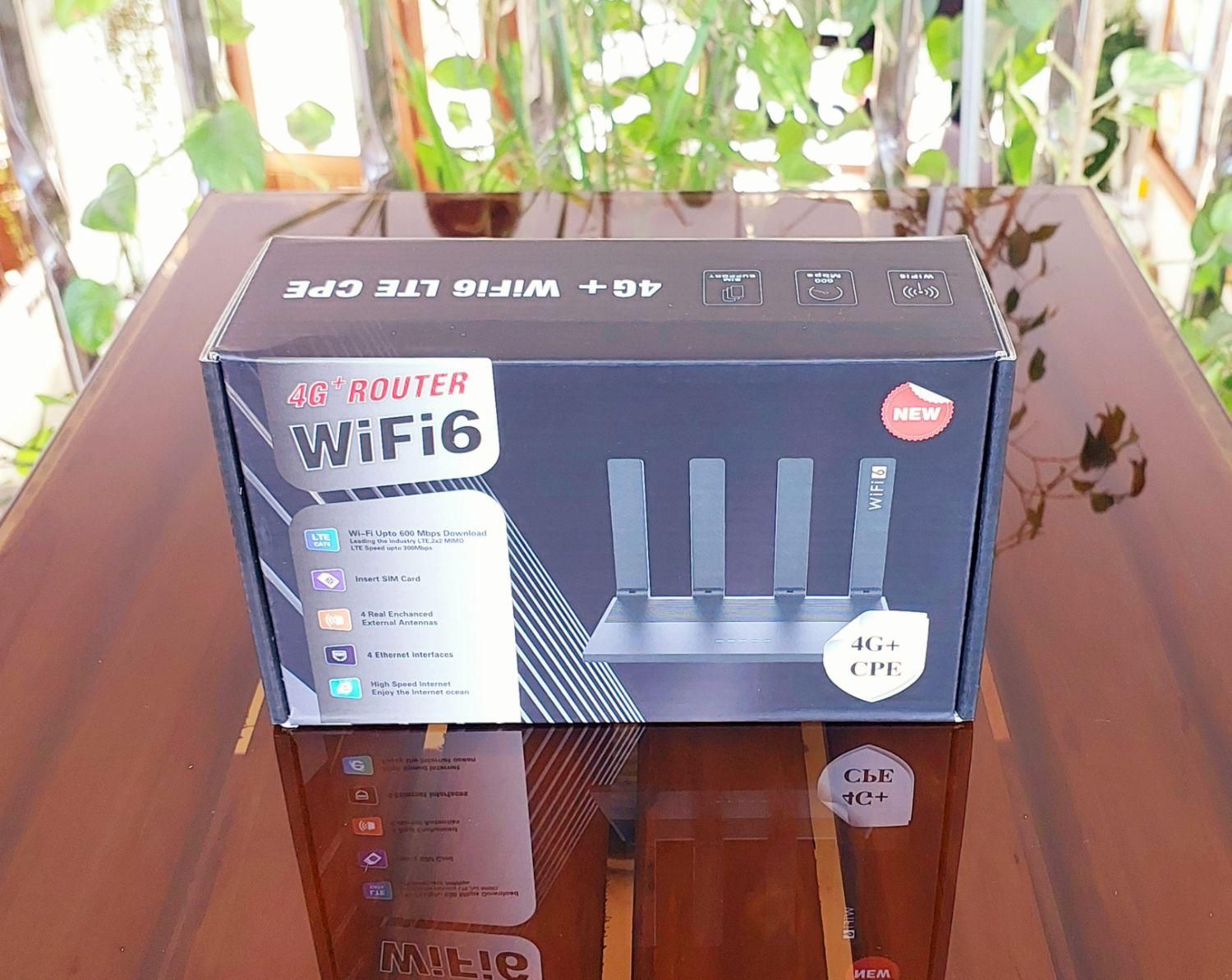 مودم سیمکارتی آنلاک4Gچهار آنتن/4G/نو آکبند مدل CPE|مودم و تجهیزات شبکه|مشهد, کوثر|دیوار