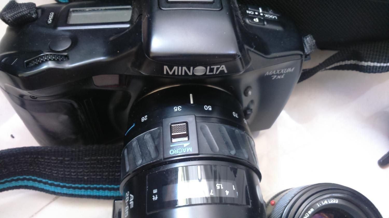 Minolta 7xi SLR camera دوربین حرفه ای مینولتا|دوربین عکاسی و فیلم‌برداری|تهران, ولنجک|دیوار