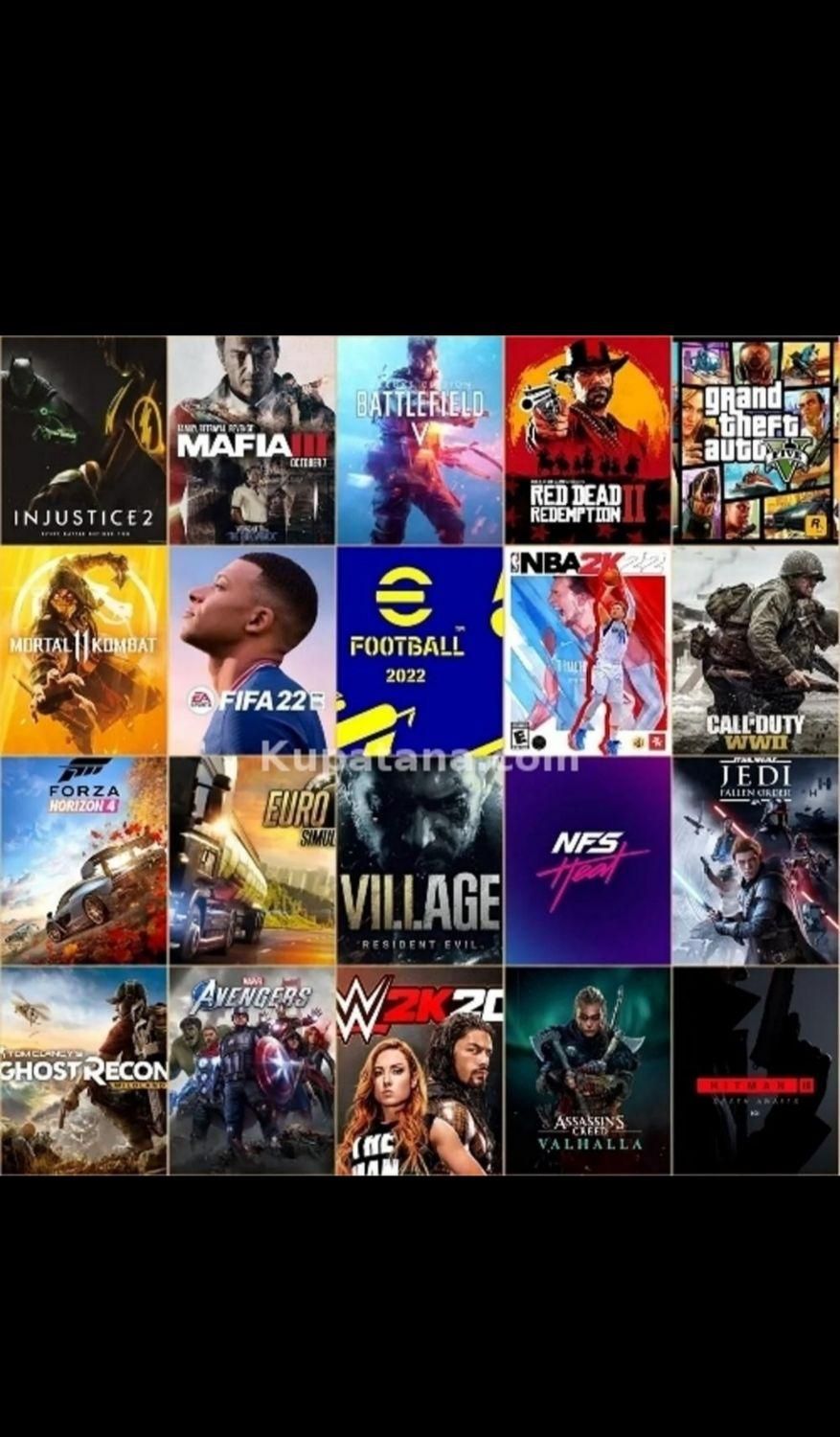 فروش بازی کامپیوتر روی هارد با آخرین آپدیت|کنسول، بازی ویدئویی و آنلاین|تهران, زرکش|دیوار