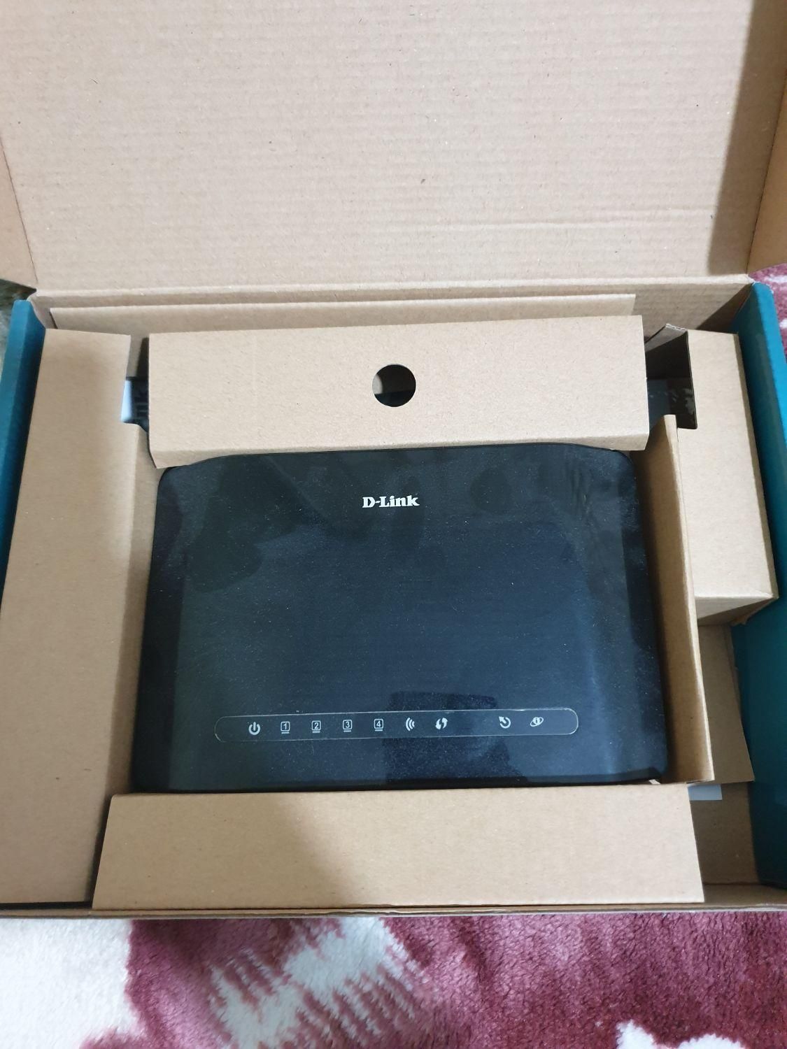 مودم ADSL دی لینک دو آنتن 2740|مودم و تجهیزات شبکه|تهران, نارمک|دیوار