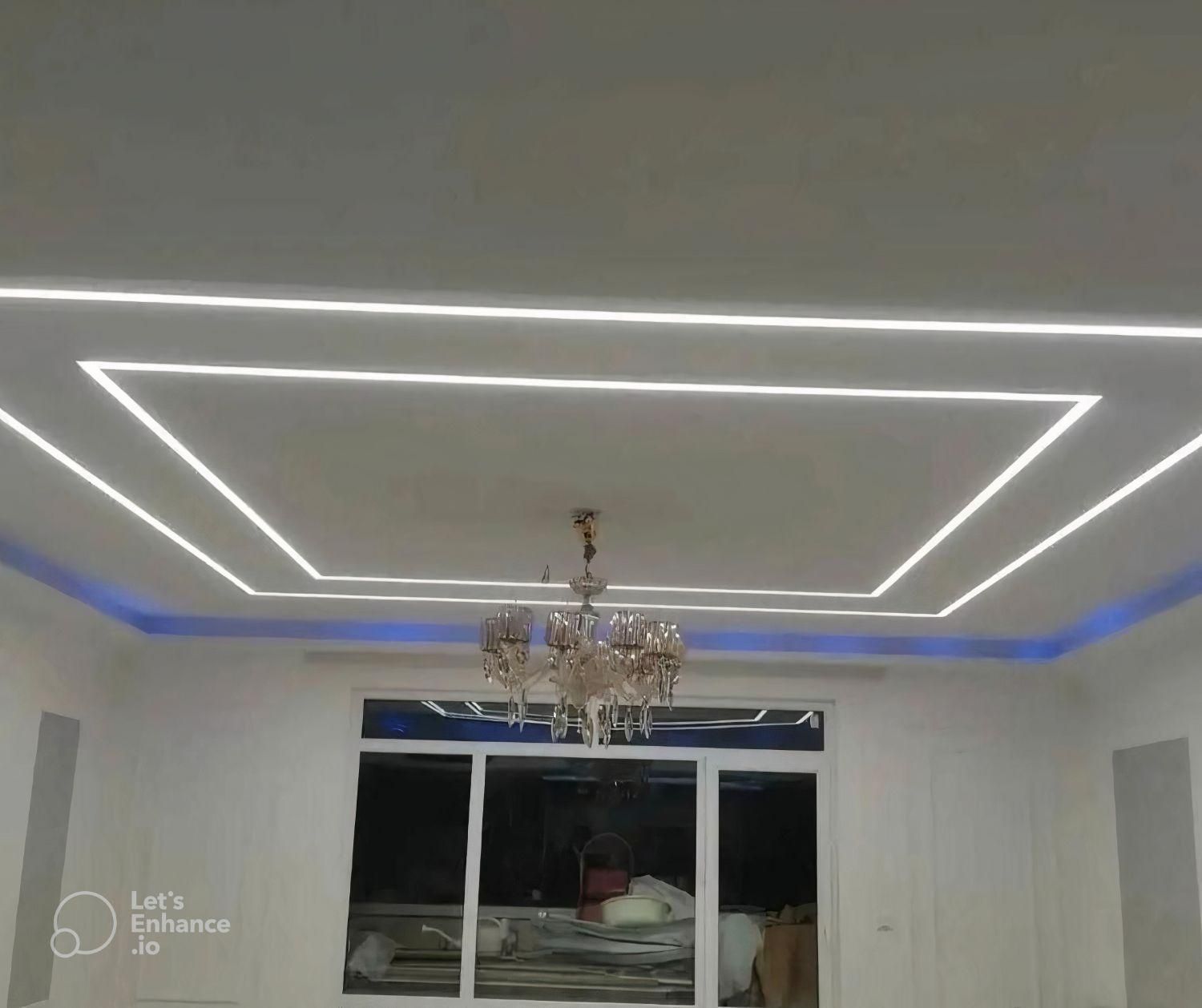 کناف اینه کاری سقف کاذب pvc لاینر کابینت ترمو تایل|خدمات پیشه و مهارت|اصفهان, برازنده|دیوار