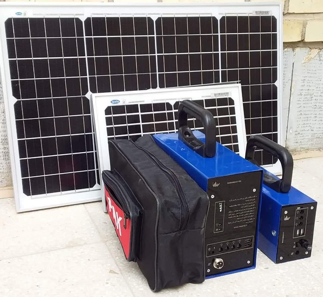 برق خورشیدی 200 وات ساعت با پنل خورشیدی آلمانی|مصالح و تجهیزات ساختمان|رشت, معلم|دیوار