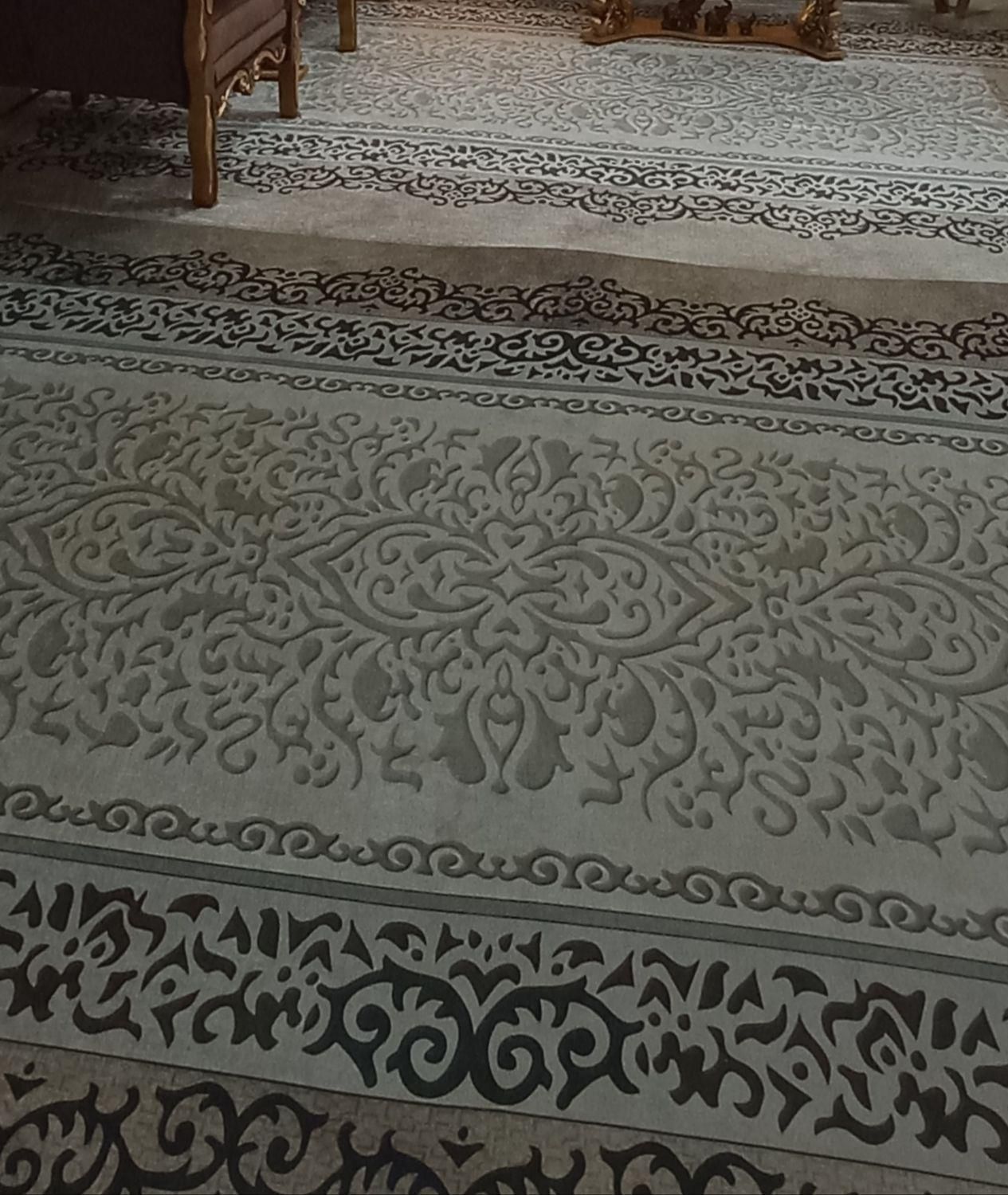 سه عدد روفرشی ترک کشدار مخمل|روفرشی|اصفهان, نقش جهان|دیوار