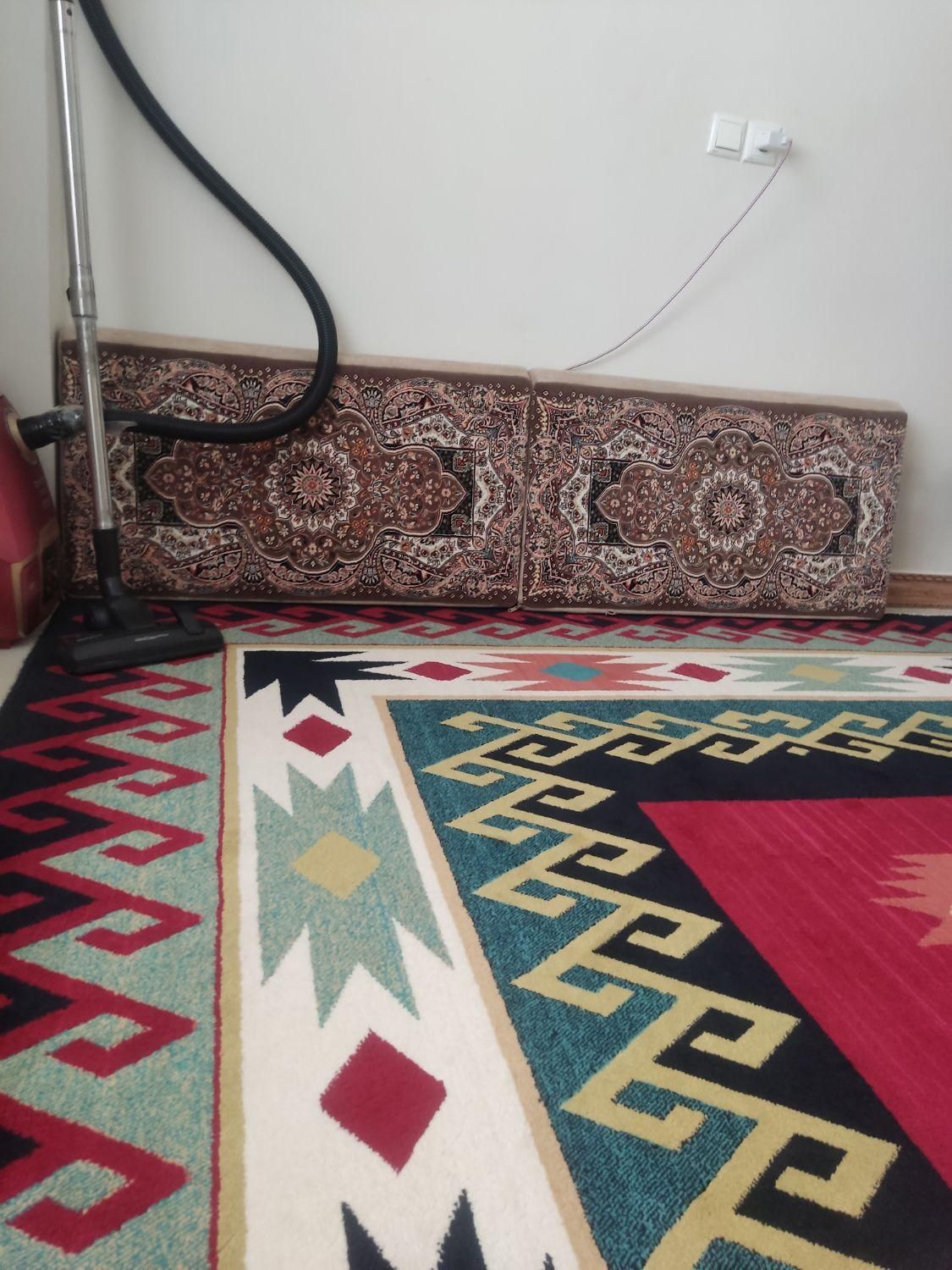 یک جفت پشتی ماشینی کاملا سالم|پشتی|قزوین, |دیوار