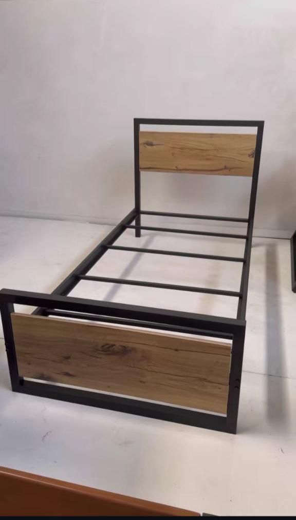 تولید تخت فلزی مدرن چوبی فلزی|تخت و سرویس خواب|رشت, گلباغ نماز|دیوار