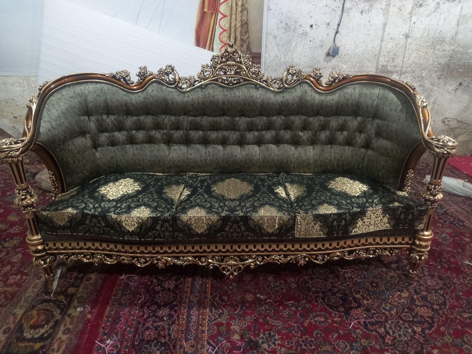 مبل سلطنتی استیل کلاسیک خاطره کوئین ابزاری|مبلمان خانگی و میز عسلی|تهران, یافت آباد جنوبی|دیوار