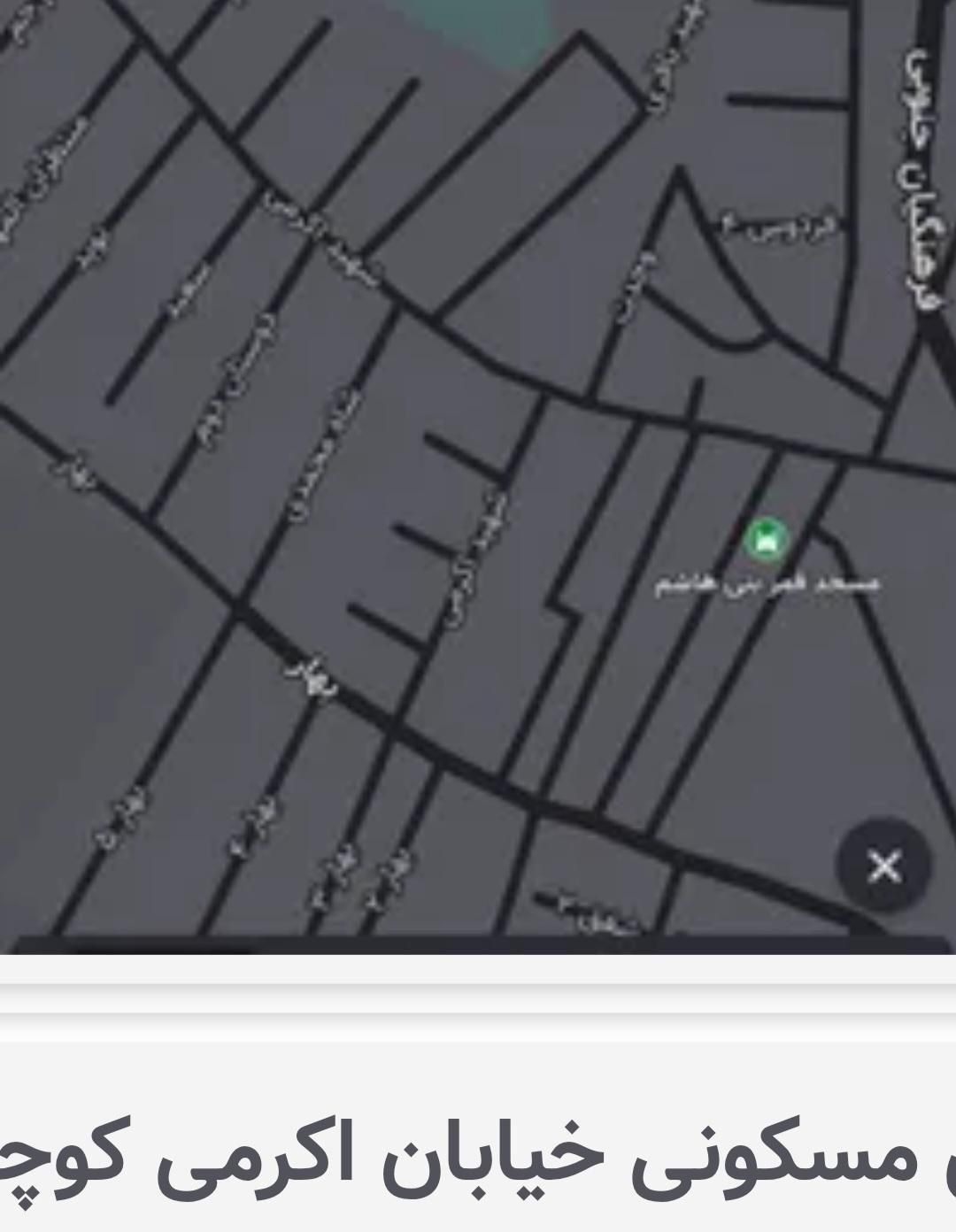 ۱۲۶ متر زمین مسکونی بر ۹ متر دو نبش( اکرمی )|فروش زمین و ملک کلنگی|میانه, |دیوار