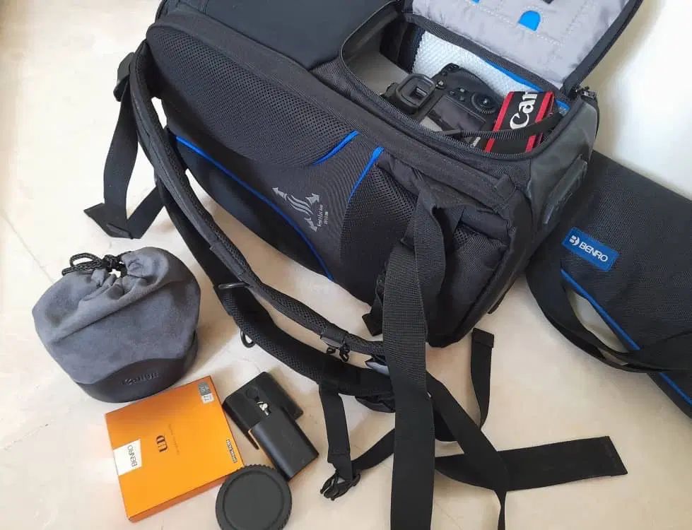 دوربین Canon 6D آکبند،اصل ژاپن بهمراه تجهیزات کامل|دوربین عکاسی و فیلم‌برداری|تهران, سعادت‌آباد|دیوار