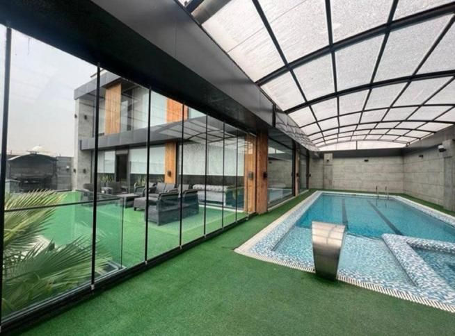 اجاره باغ ویلا استخرجکوزی سرپوشیده/نوساز/لوکس|اجارهٔ کوتاه‌مدت ویلا و باغ|شهریار, |دیوار