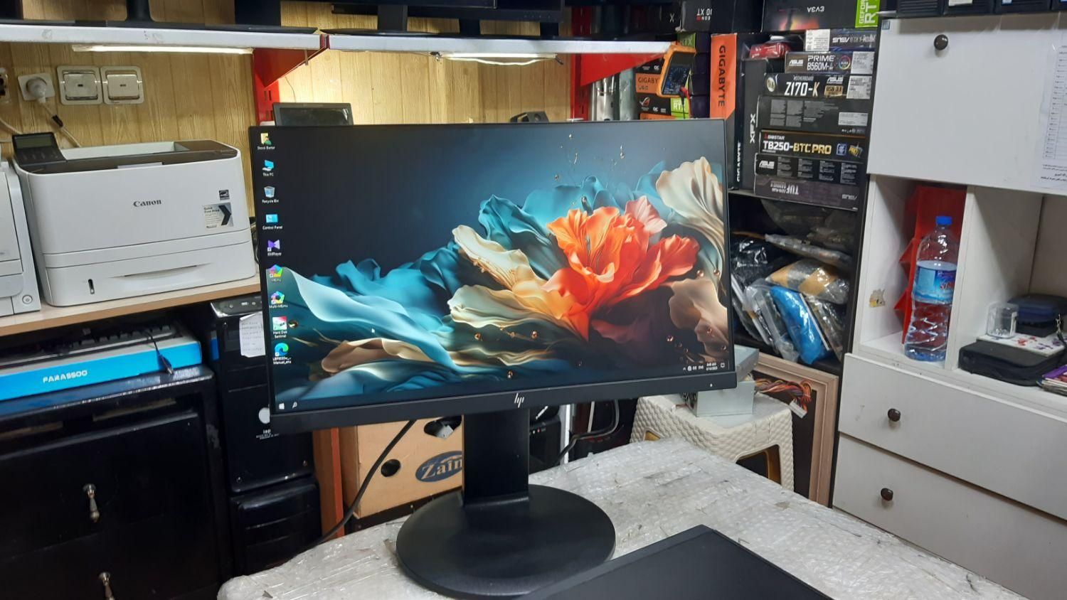 مانیتور ۲۲ اچ پی مدلE222 پورت HDMI|قطعات و لوازم جانبی رایانه|کرمانشاه, |دیوار
