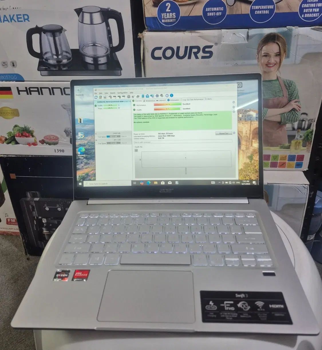 لپ تاپ Acer مدل Swift SF314-42|رایانه همراه|مشهد, سراب|دیوار