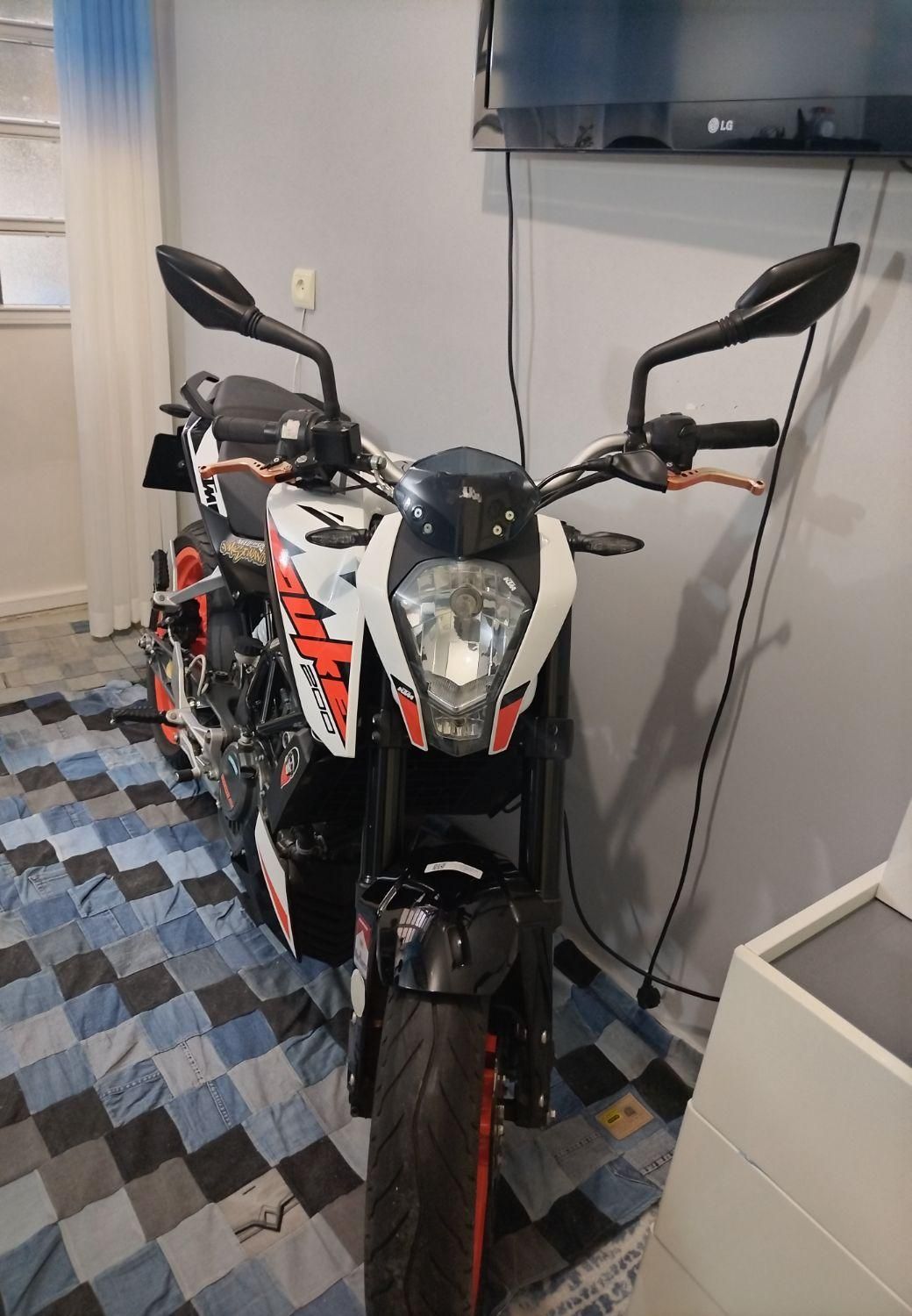 ktm douk 200 - کی تی ام دوک|موتورسیکلت|تهران, فردوسی|دیوار