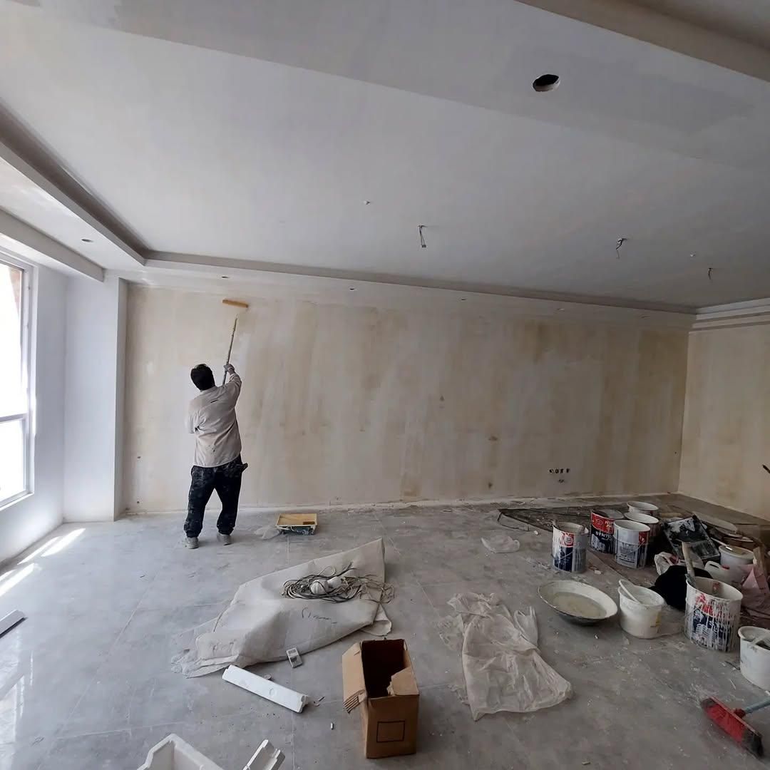 نقاشی ساختمان حرفه ای رحمتی|خدمات پیشه و مهارت|تهران, کوی بیمه|دیوار