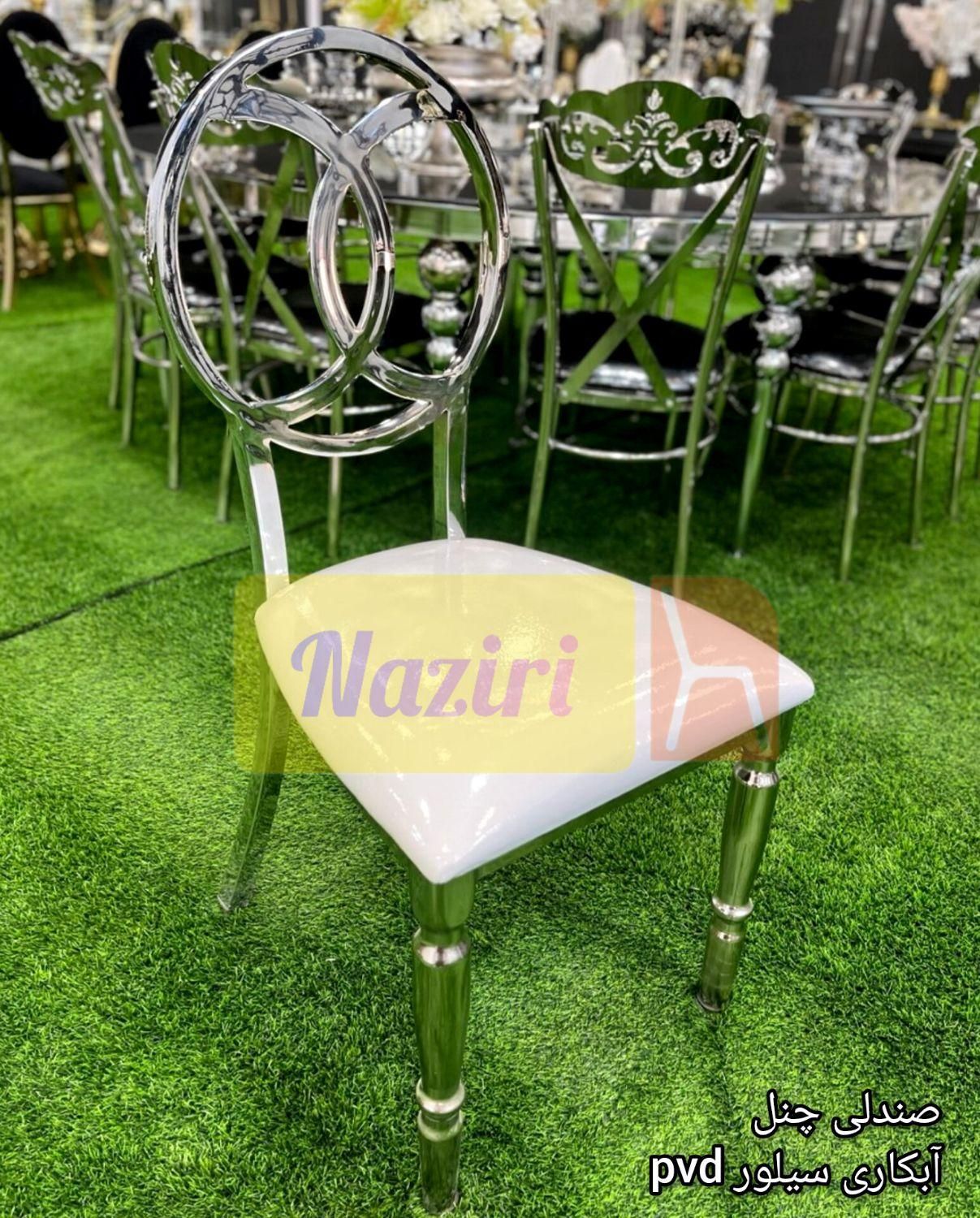 صندلی چنل و میز های کوئین مستطیلی،نیم حلال|میز و صندلی غذاخوری|کاشان, ملاصدرا|دیوار