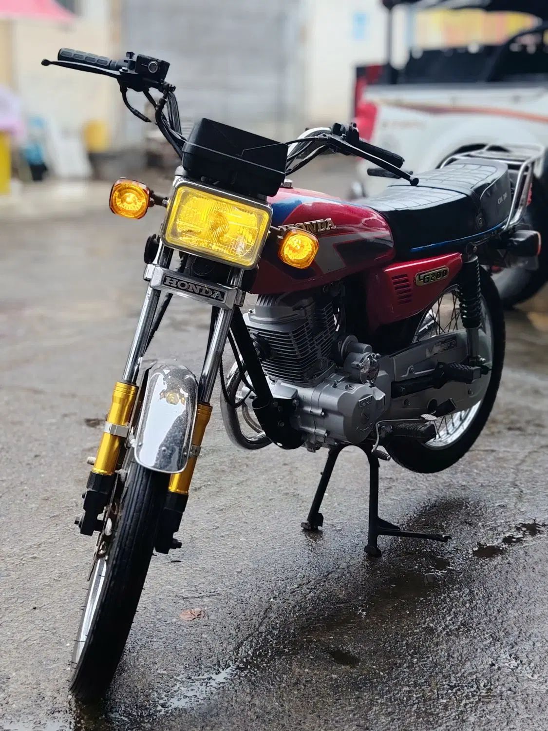 زمرد کویر CG200 CDI 200 هندا ۲۰۰ مدل ۹۵در‌حد‌ نو|موتورسیکلت|رشت, فلسطین|دیوار