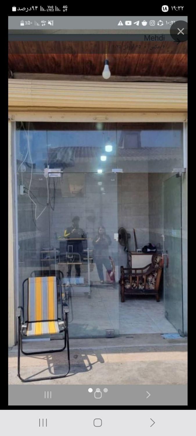 مغاره یازده مترشیک سلیماندراب نبش کریم کوچه لاله|اجارهٔ مغازه و غرفه|رشت, سلیمانداراب|دیوار