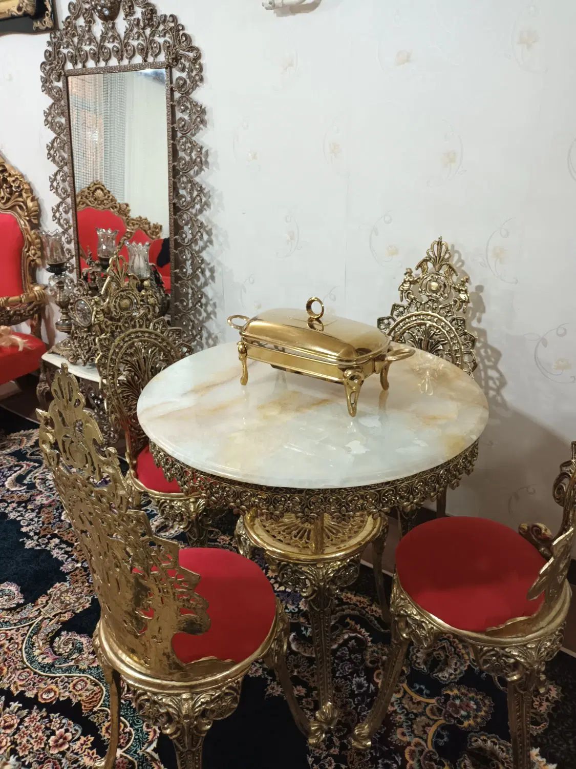 مبلمان و میز غذاخوری در حد نو|مبلمان خانگی و میز عسلی|تهران, اقدسیه|دیوار