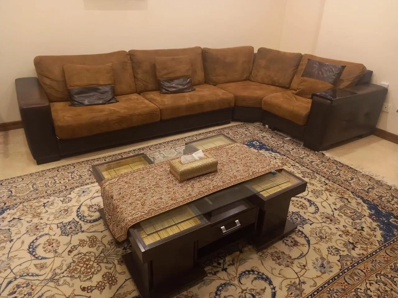مبل راحتی ال|مبلمان خانگی و میز عسلی|تهران, ونک|دیوار