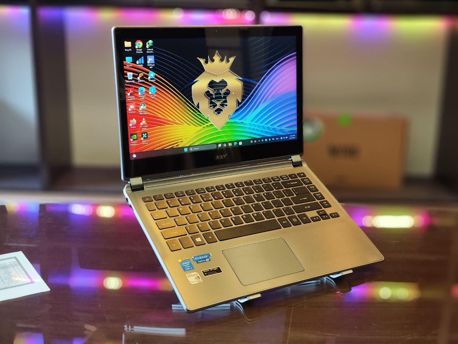 ایسر 14اینچ Core-i5 لمسی گرافیک 4 جیفورس برای هدیه|رایانه همراه|تهران, میدان ولیعصر|دیوار