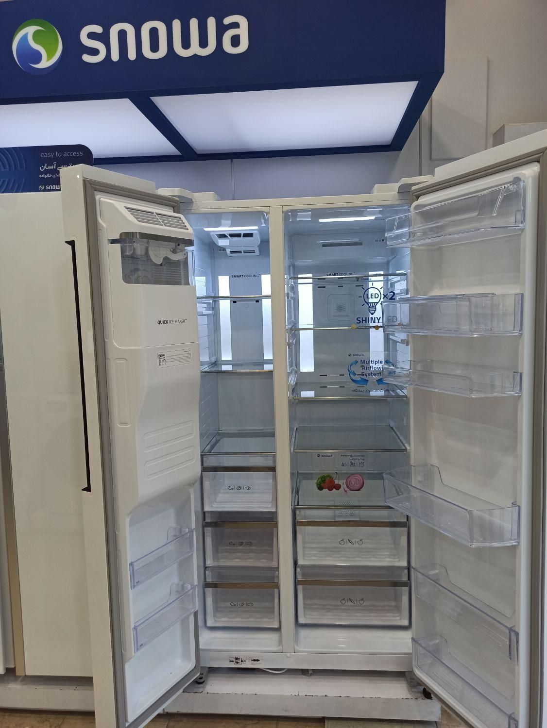 فروش ویژه انواع ساید بای ساید اسنوا|یخچال و فریزر|مشهد, هنرور|دیوار