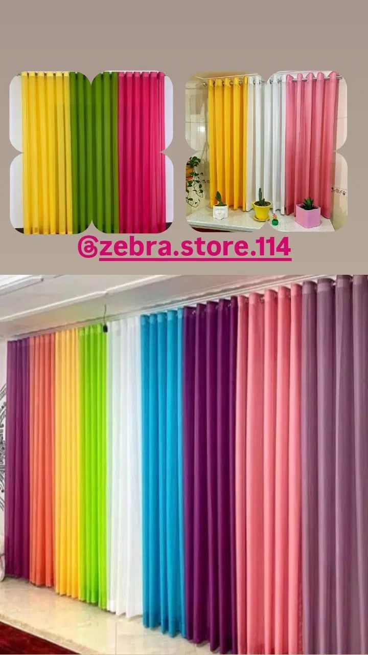 پرده آماده(استور)|پرده، رانر، رومیزی|گلبهار, شهر جدید گلبهار|دیوار