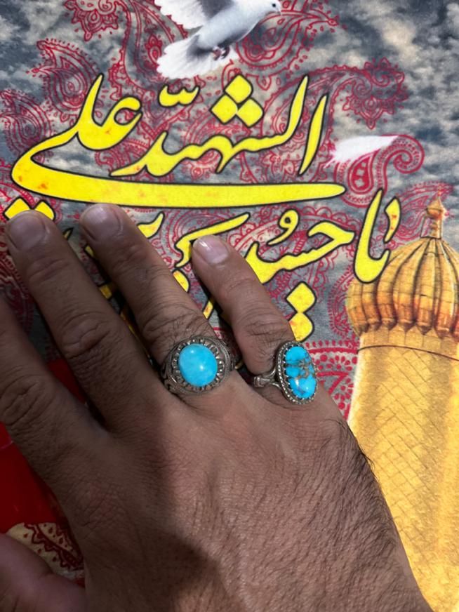 انگشتر فیروزه ابی|جواهرات|اصفهان, قائمیه|دیوار