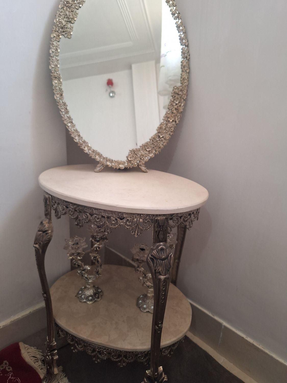 آینه و شمعدان|صنایع دستی و سایر لوازم تزئینی|بروجن, |دیوار