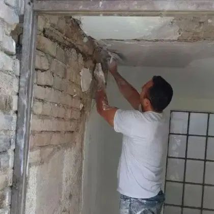 گچکاری گچ کارسفیدکار سفید کار تعمیرلکه گیری گچکار|خدمات پیشه و مهارت|اهواز, کیانپارس |دیوار