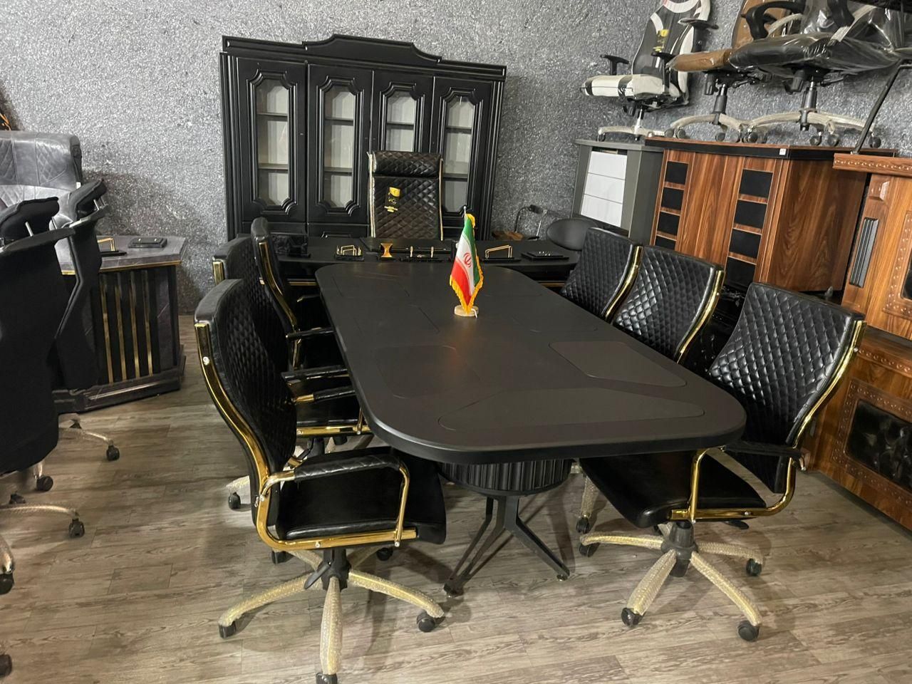 مبلمان اداری طوسی زرشکی سبز|دفتر کار|رشت, رشتیان|دیوار