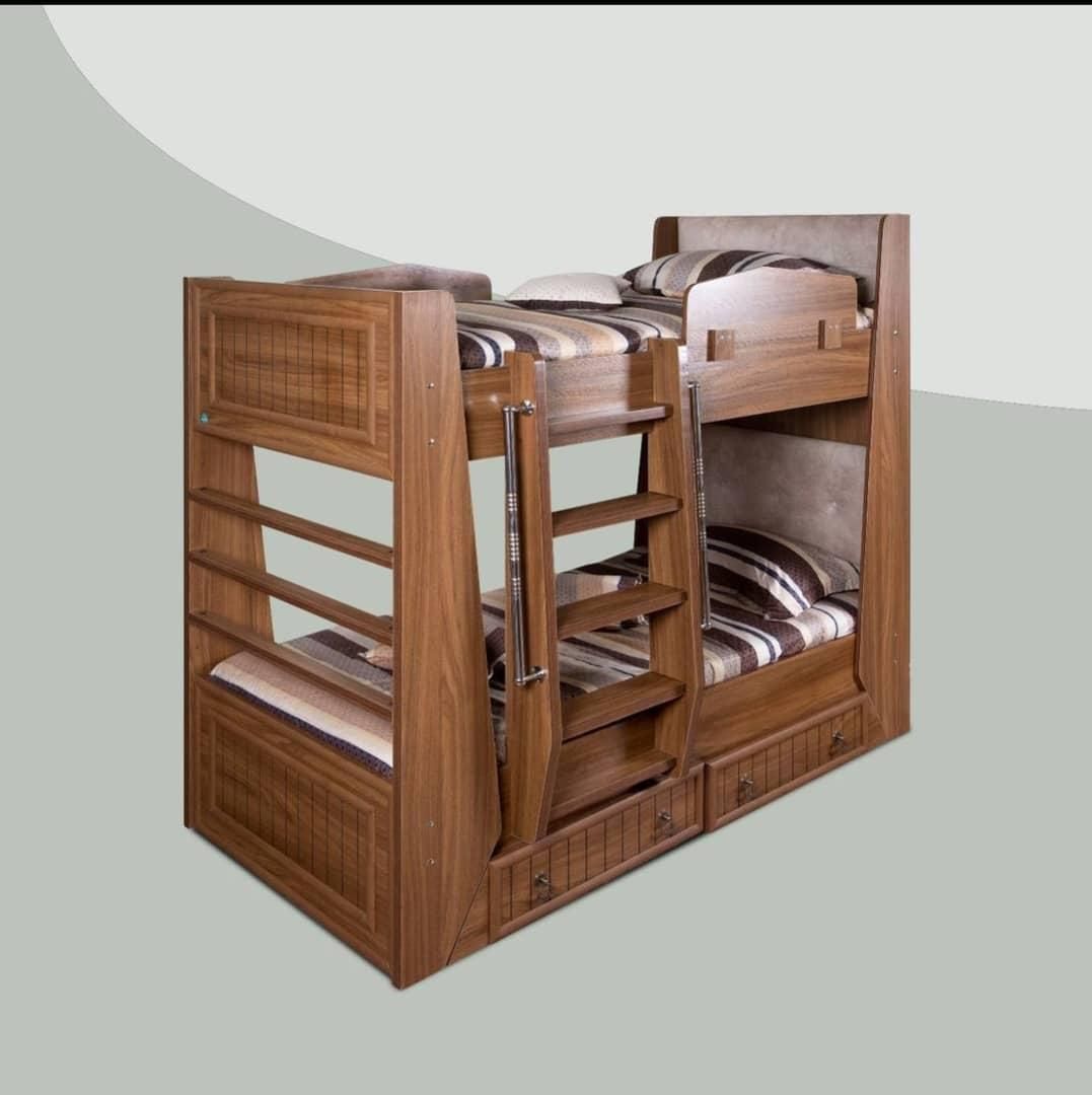 تخت دوطبقه نوجوان|تخت و سرویس خواب|مشکیندشت, |دیوار