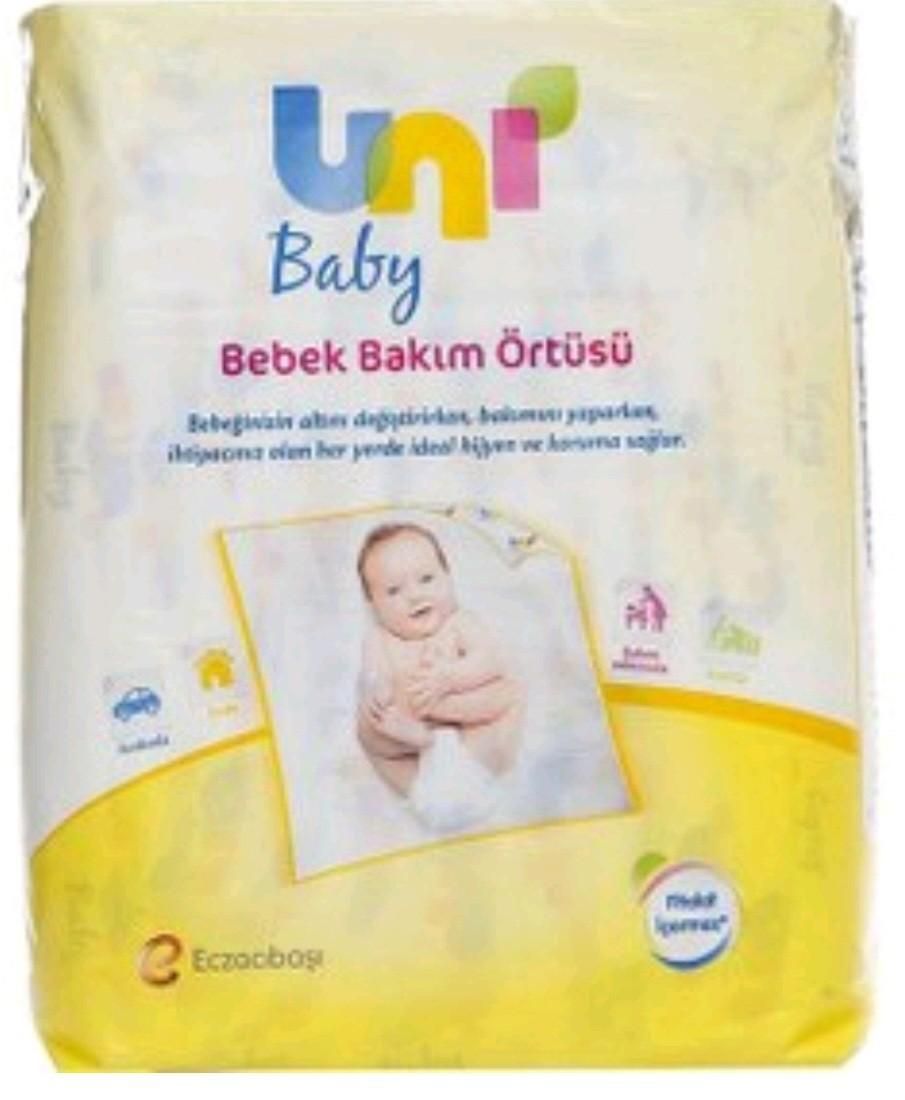 زیرانداز10عددی تعویض پوشک نوزادuni babyسایز60×60|اسباب و اثاث بچه|اصفهان, کساره|دیوار