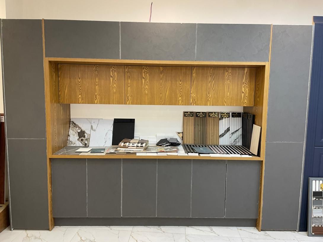 کابینت ممبران و هایگلاس دکور مغازه کامل|جاکفشی، کمد، دراور|رودسر, |دیوار