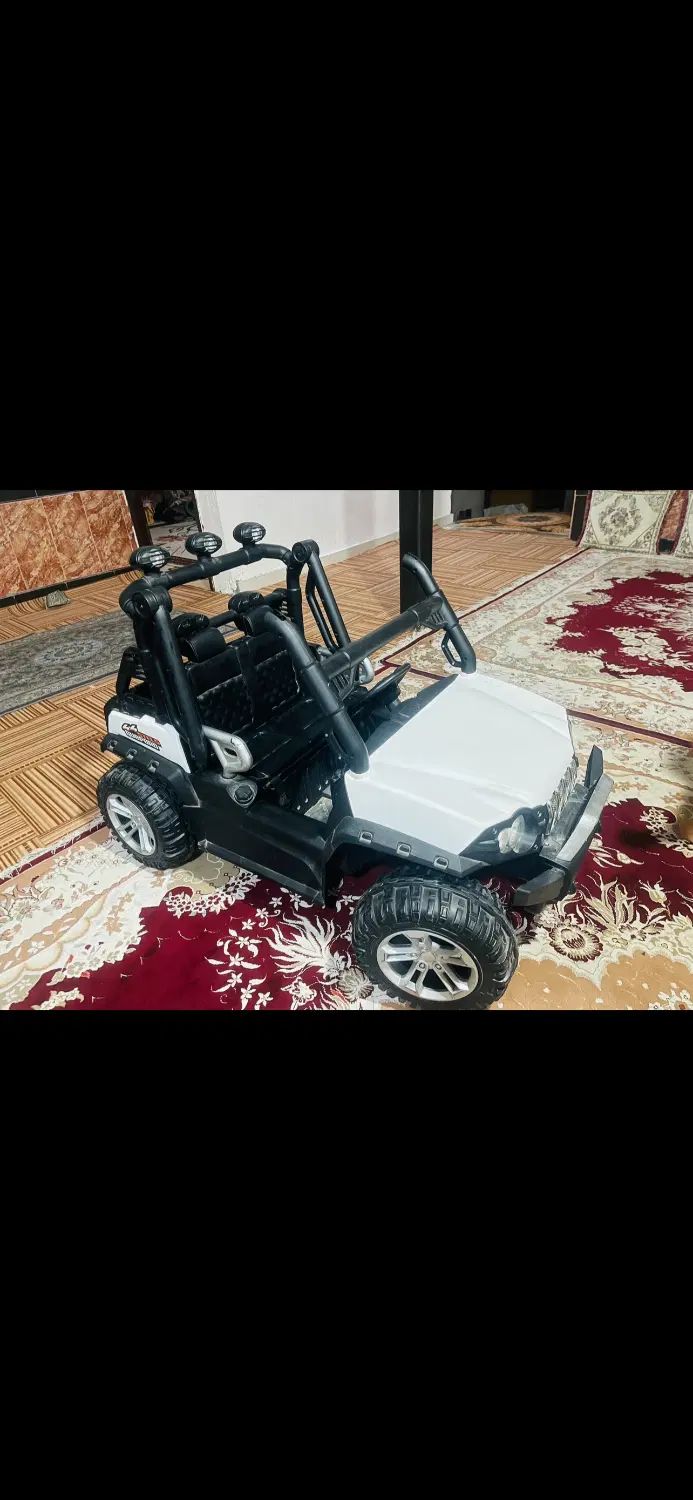 ماشین شارژی در حد نو|اسباببازی بچه|فیروزآباد (فارس), |دیوار