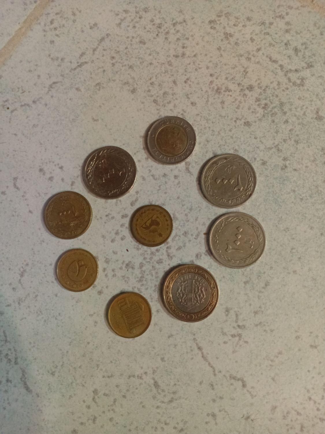 سکه قدیمی|کلکسیون سکه، تمبر، اسکناس|رشت, حومه رشت|دیوار