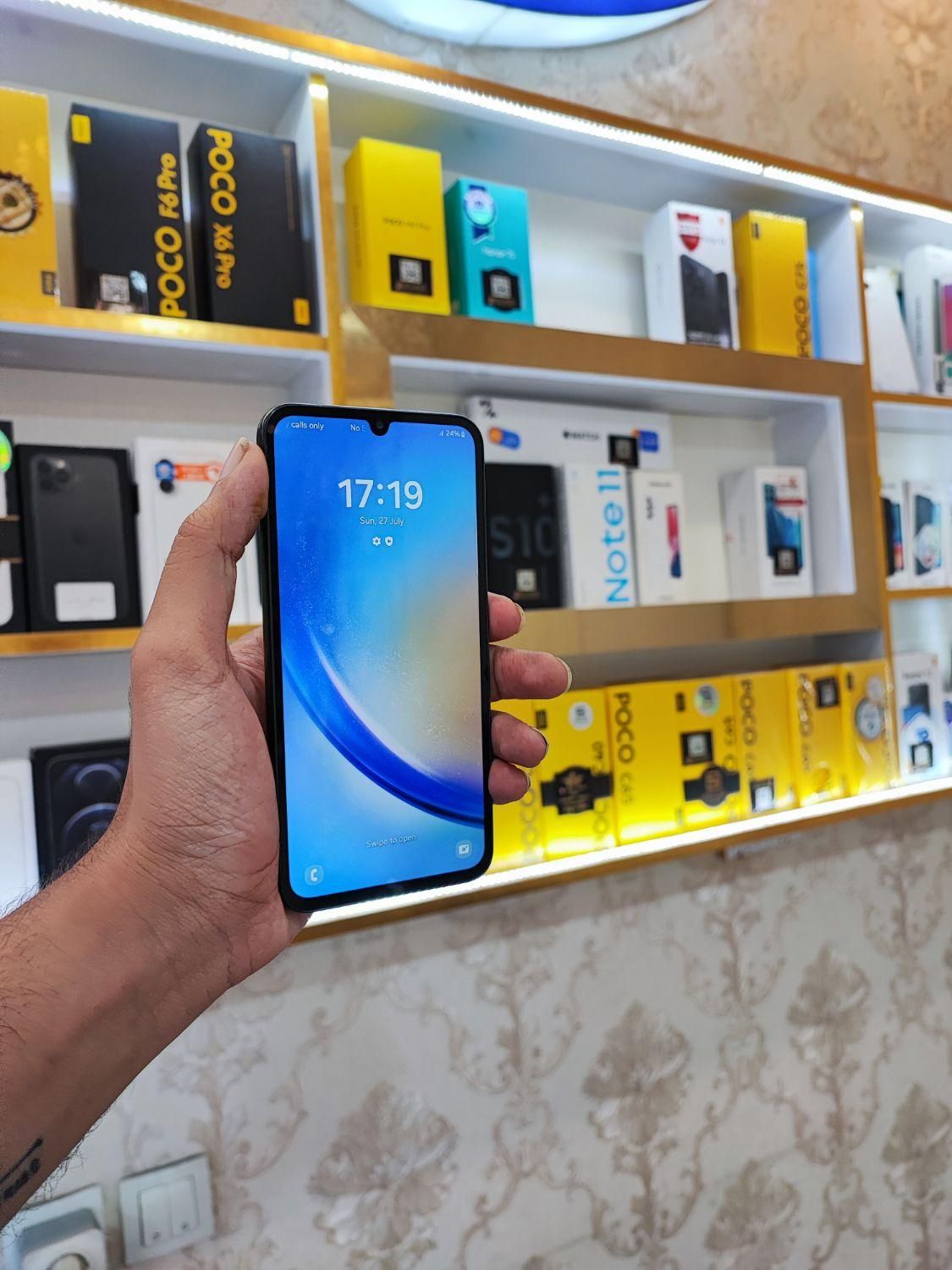 سامسونگ Galaxy A34 با حافظهٔ ۱۲۸ گیگابایت|موبایل|مشهد, سید رضی|دیوار