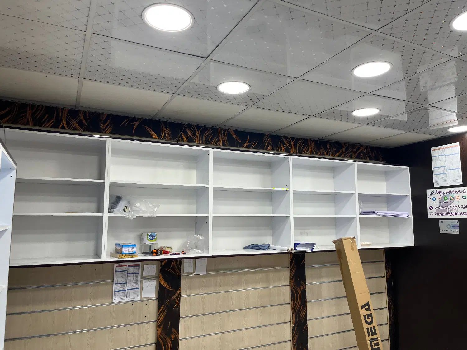 قفسه MDF|کتابخانه، شلف، قفسه‌های دیواری|تهران, امانیه|دیوار