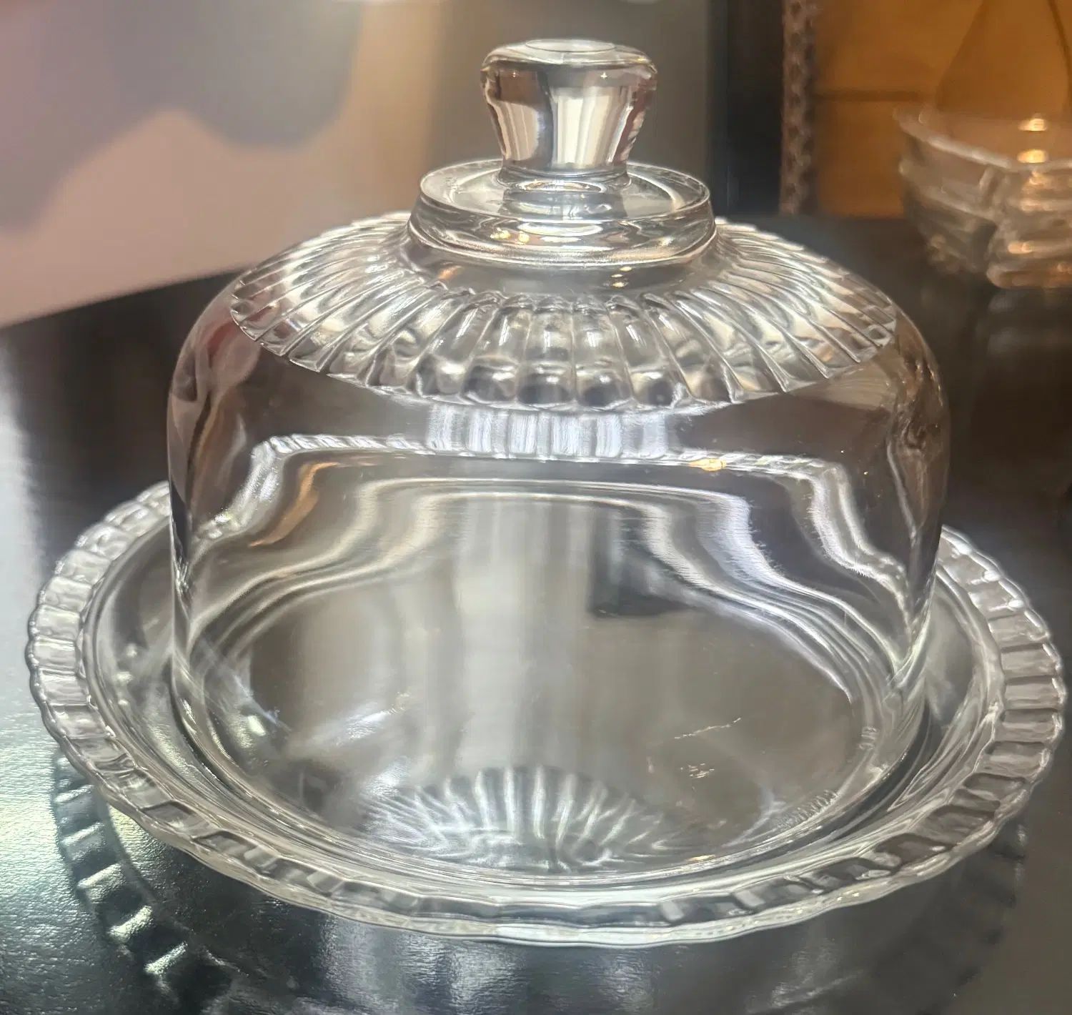 کیک خوری در دار قطر سینی ۲۰ سانت|ظروف سرو و پذیرایی|تهران, شهرآرا|دیوار