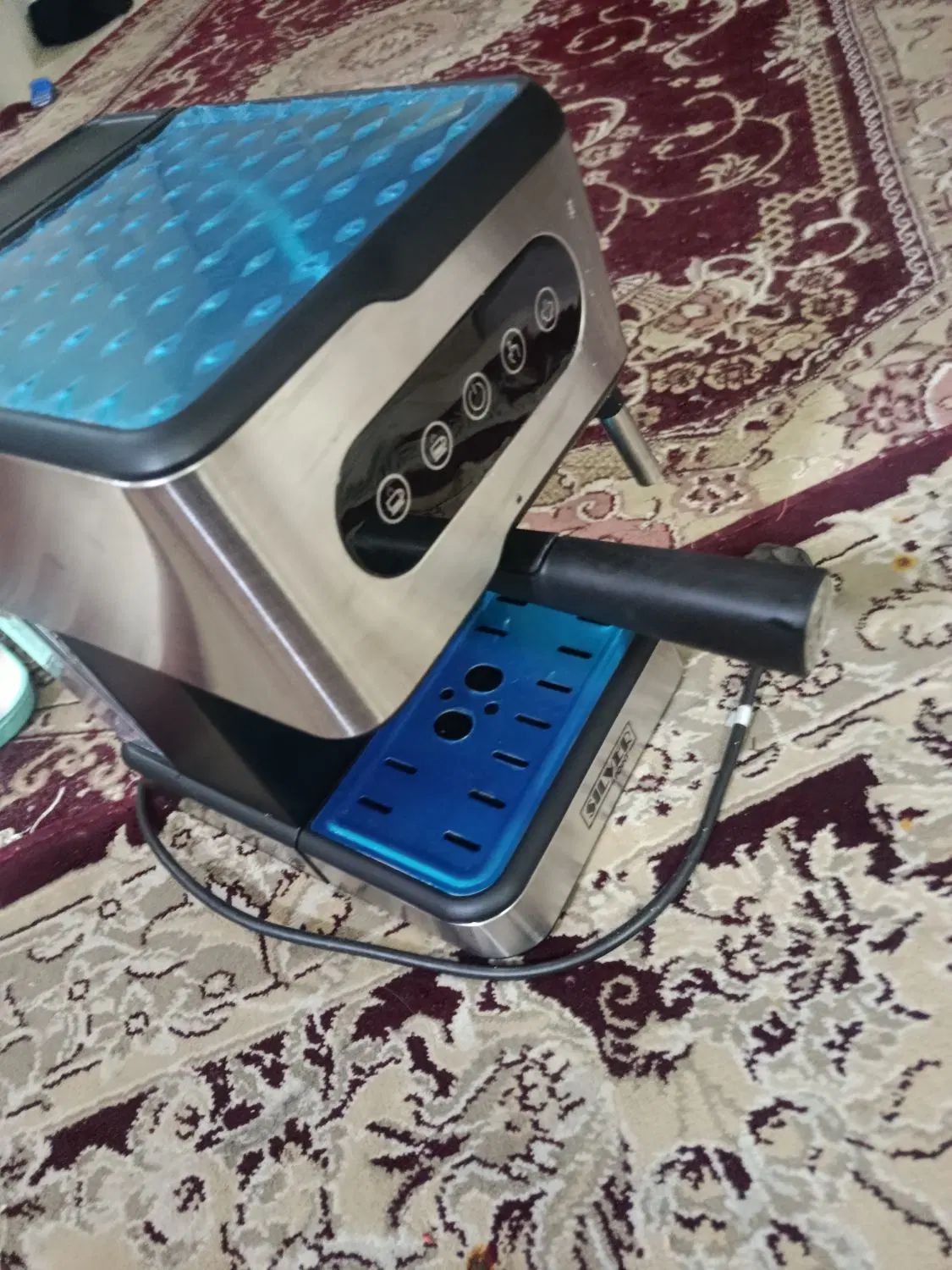 اسپرسو ساز سیلور لمسی|سماور، چای‌ساز، قهوه‌ساز|مشهد, حجاب (شهرک غرب)|دیوار